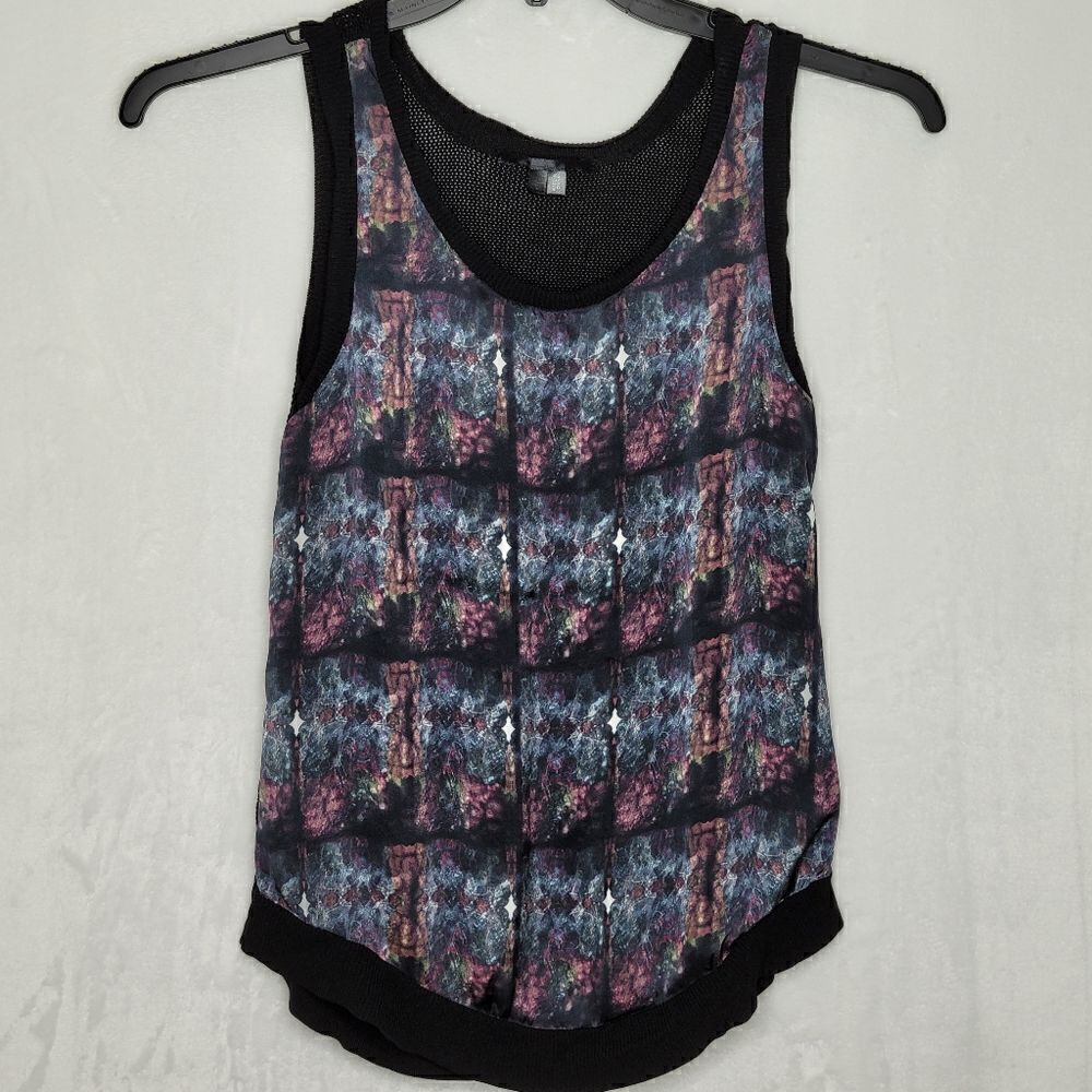 Theyskens Theory kame Yasher Silk Tank Top‎